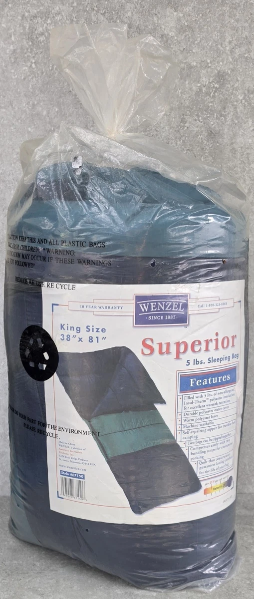 Wenzel Camping Sleeping Bags for sale | eBay