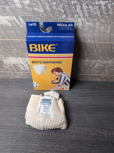 Vintage BIKE Boy's Supporter YM10 Regular New Old Stock Athletic Equipment 20-26