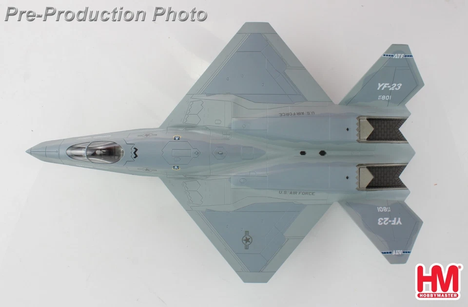 Hobby Master HA2850, YF-23 "Gray Ghost" PAV-2, AF 87-0801, 1990 (AIM-120, AIM-9) - Image 3 of 4