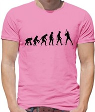 Evolution of Man Baseball - Mens T-Shirt - Base Ball Player Bat Love