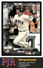 2017 Bowman #15 Buster Posey San Francisco Giants EXTRA 35% OFF 4+