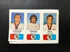 FIGURINE FOOTBALLERS PANINI 76/77 CAGLIARI RIVA/... n 348 GREAT TO RECOVER
