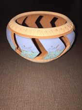 J. Wasechek Pottery Bowl/ Candle Lamp