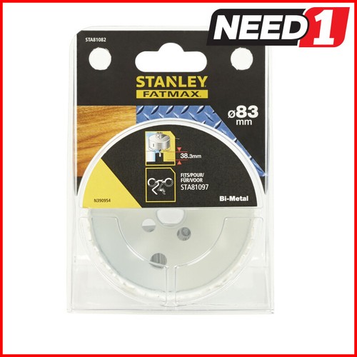 Stanley Bimetal Hole Saw 20 - 83mm 