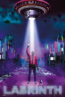 Poster Labrinth UFO Timothy Lee Mckenzie