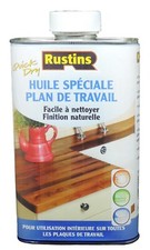 Rustins Worktop oil / Huile plan de travail 1L Séchage rapide 