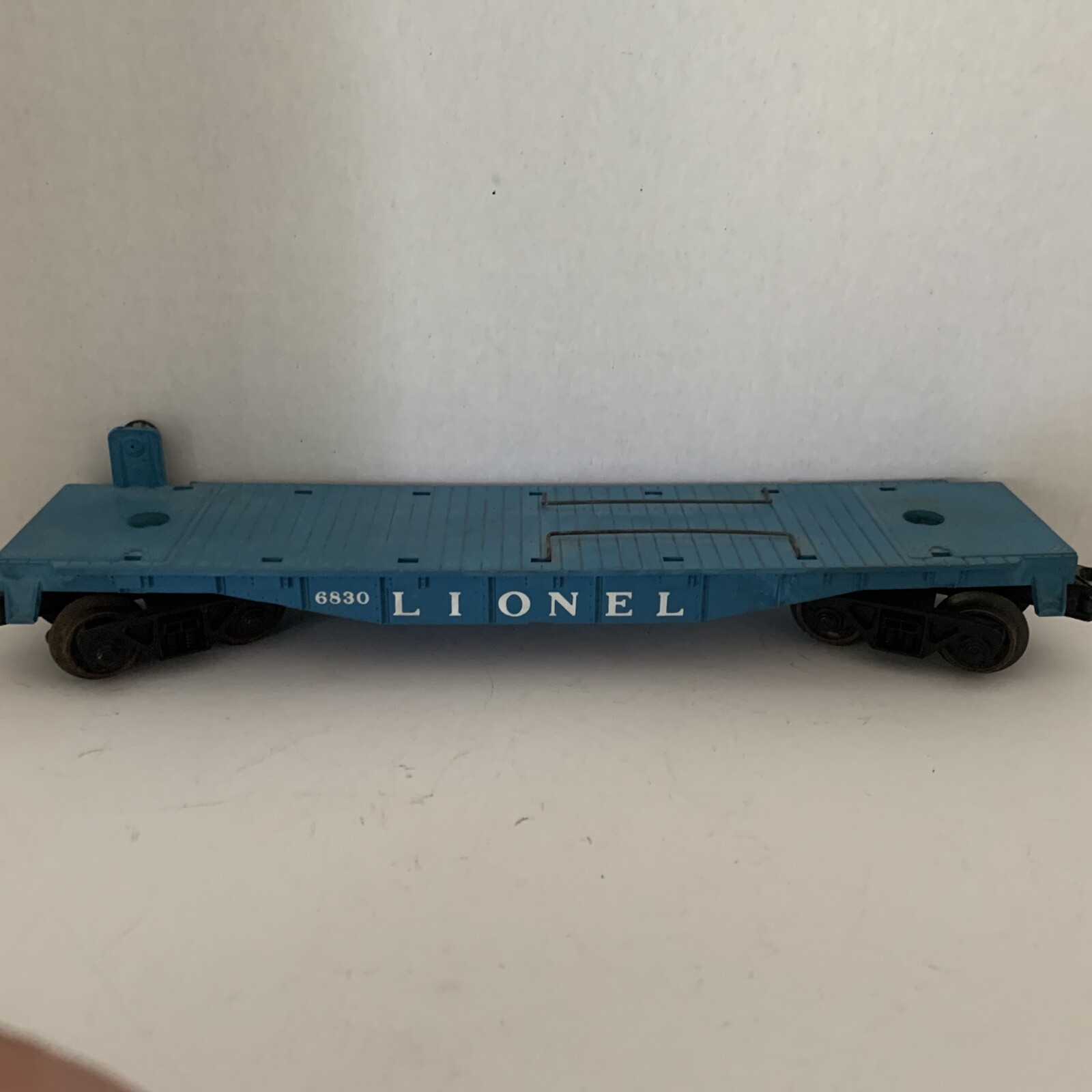 Lionel Train Post War 1 Lighted Caboose 6130 Four Flat Cars 6362 9303