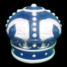 Blue Crown Gas Pump Globe / Standard Crown Gl...