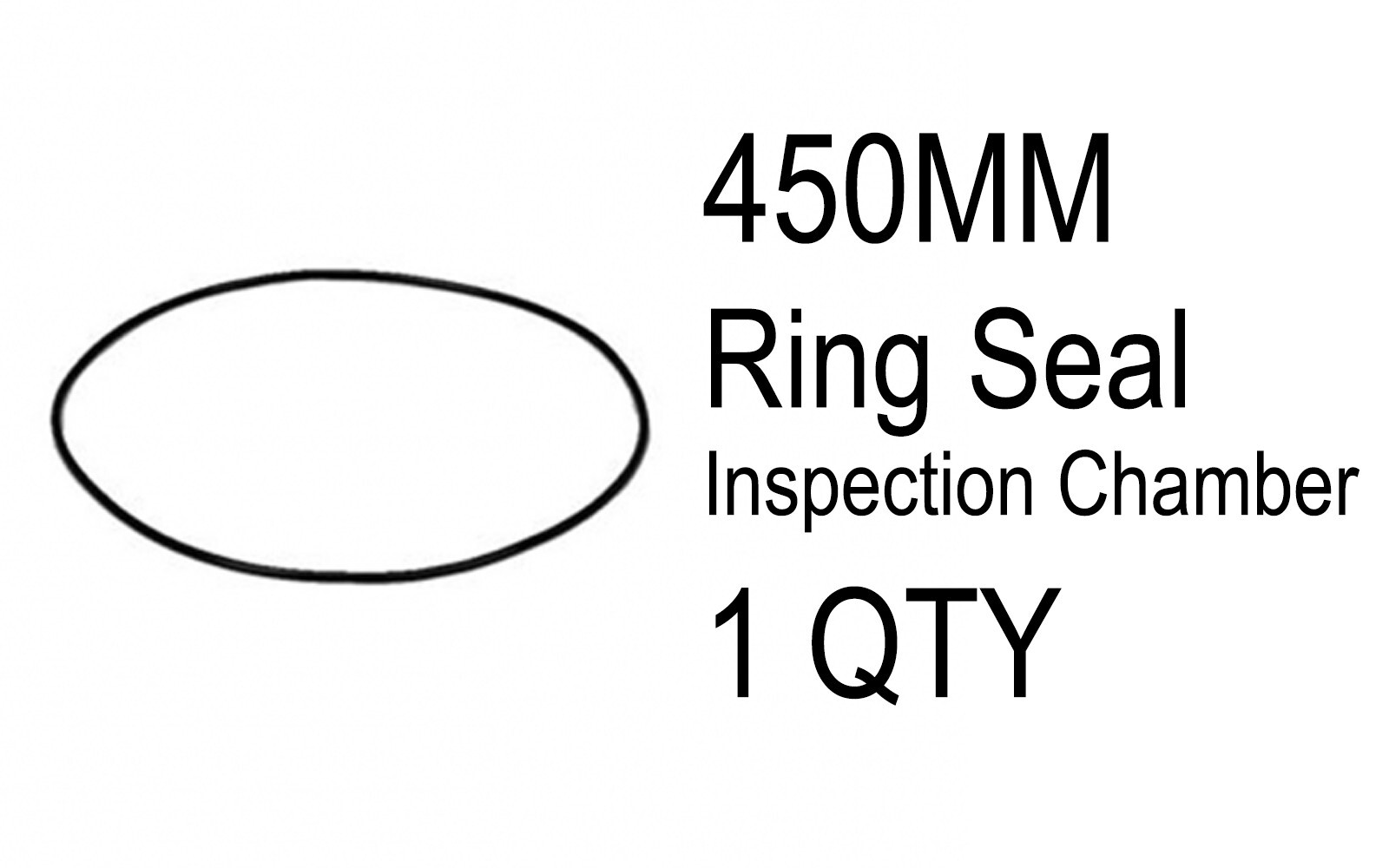 Marley Underground 450MM Ring Seal SR450 chamber riser inspection