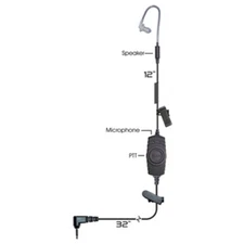 Klein Triumph 1-Wire Earpiece for POC Apple Apple iOS and Android Zebra PTTPro