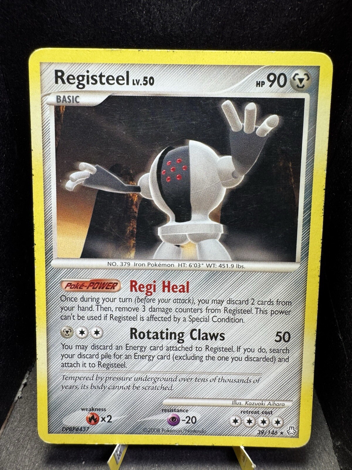 Pokemon TCG DP Legends Awakened Registeel 39/146 Non Holo Rare HP