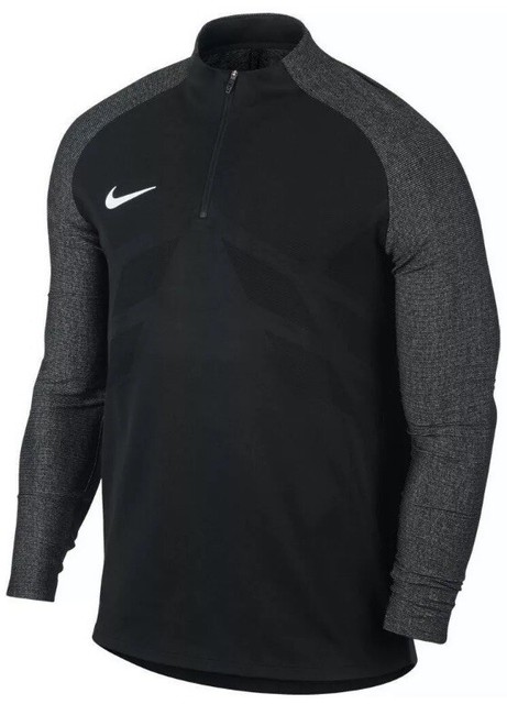 New Nike Aeroswift Strike Drill 1/4 Zip Shirt Black 858872 Menâs Medium $125 for sale online