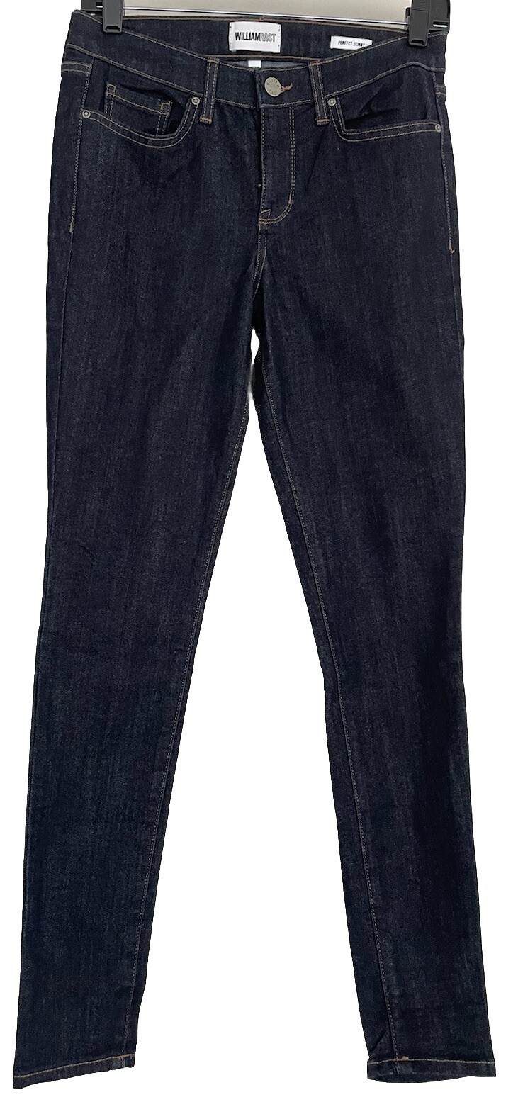 William Rast Denim William Rast Junior’s Size 26 Perfect Skinny Dark Wash Mid Rise Denim ...