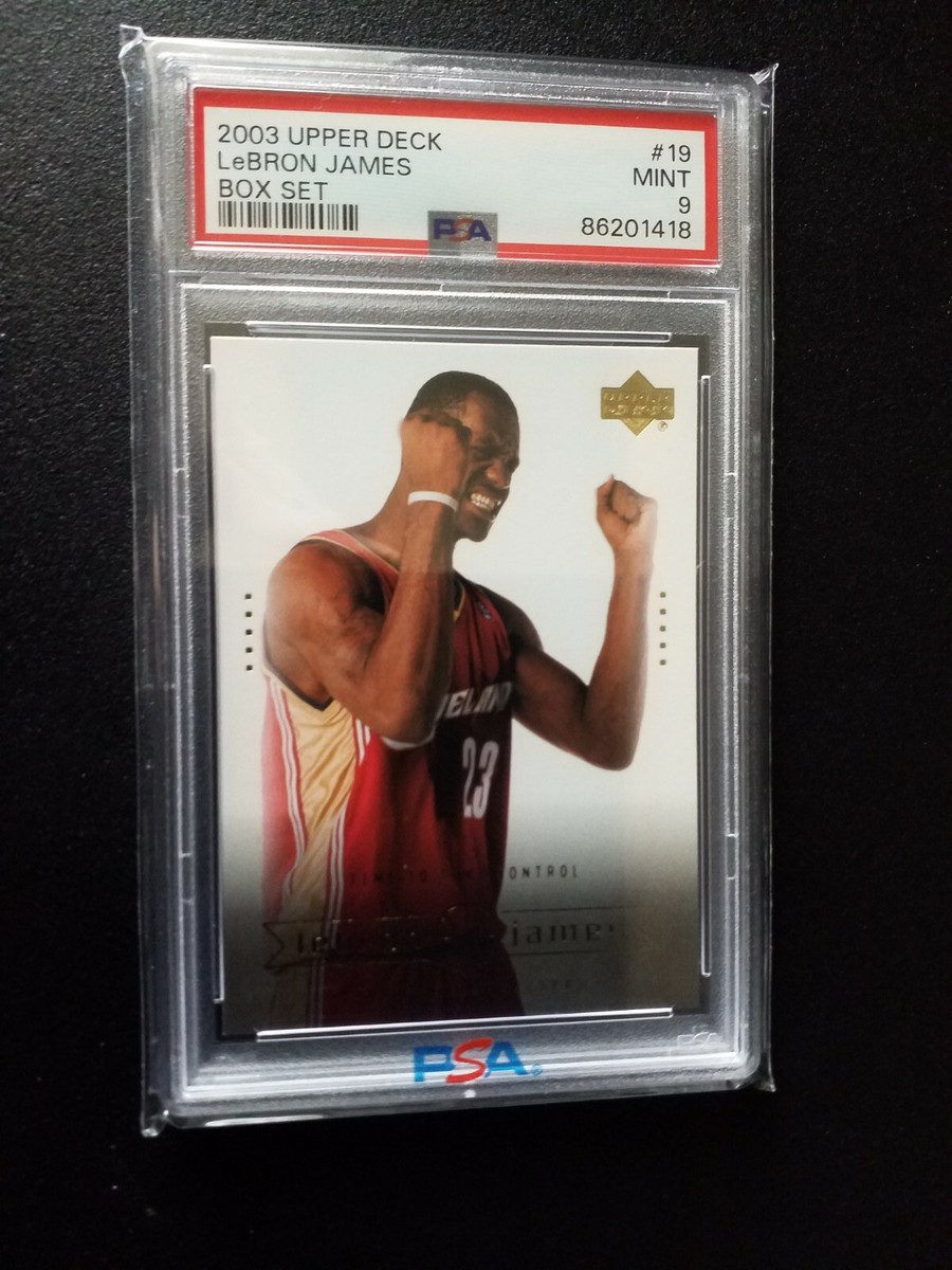 その他 2003 UD Lebron james RC PSA 9 2003 Upper Deck Box Set #9 Lebron James ROOKIE RC GEM MINT