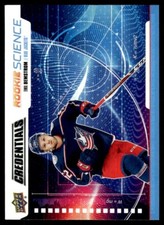 2019-20 Upper Deck Credentials Rookie Science Emil Bemstrom Columbus Blue