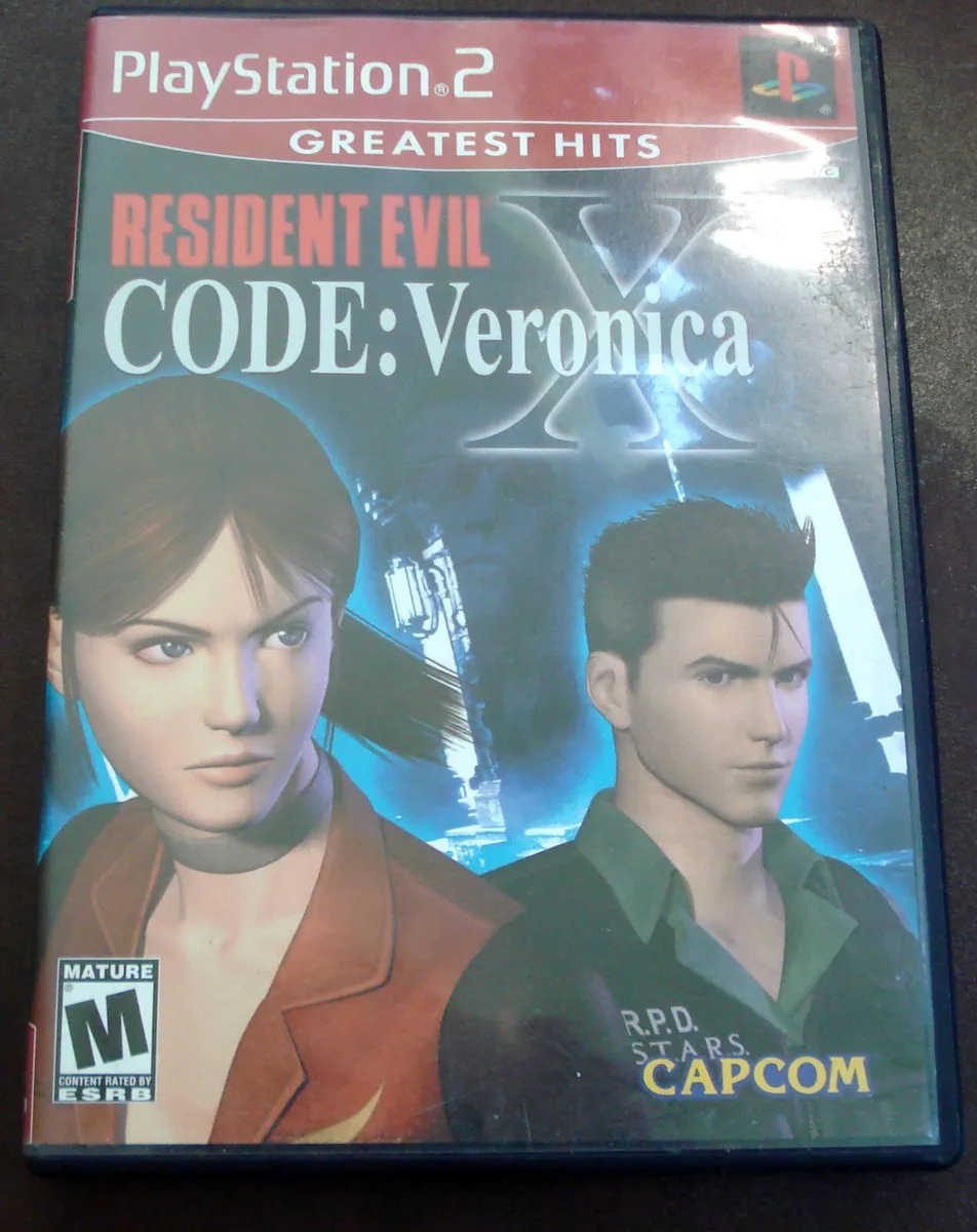 Ps2 Resident Evil Code Veronica Original Greatest Hits - Escorrega o Preço