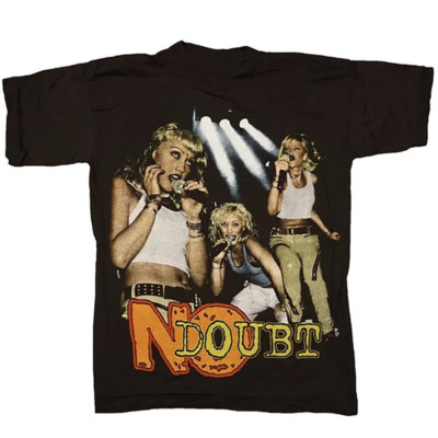 Gwen Stefani Member Band No Doubt Black All Size Shirt Adults