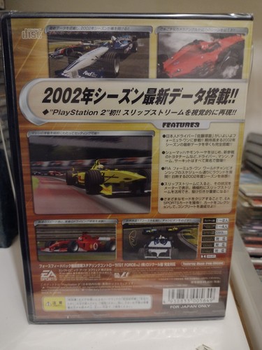 F1 2002 (2002, EA Sport) Brand New Factory Sealed Japan Playstation 2 PS2 Import - Picture 6 of 6