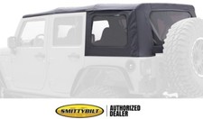 Smittybilt Oem Replacement Black Soft Top Tinted Windows For Jeep Wrangler Jk 4d Smittybilt Oem Replacement Black Soft Top Tinted Windows For Jeep Wrangler Jk 4d