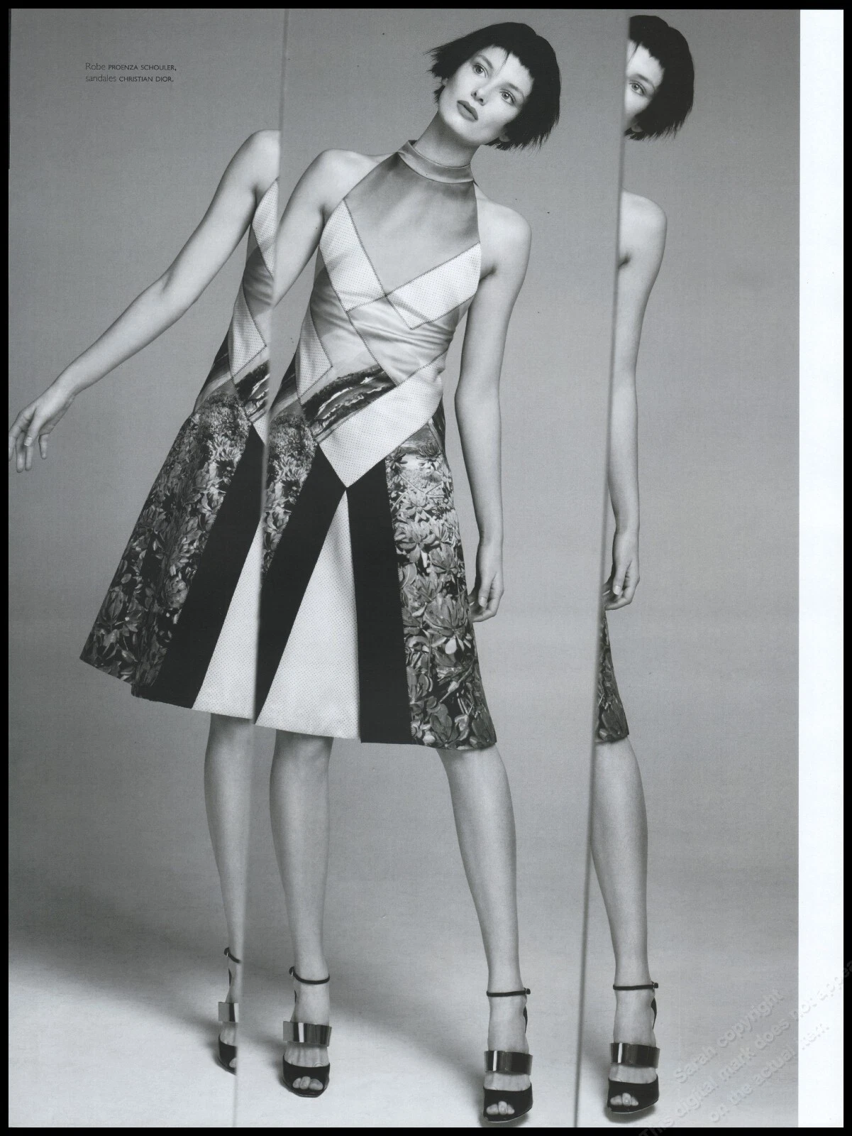 2013 Christian Dior talons hauts magazine publicité imprimée femmes mode jambes longues chaussures