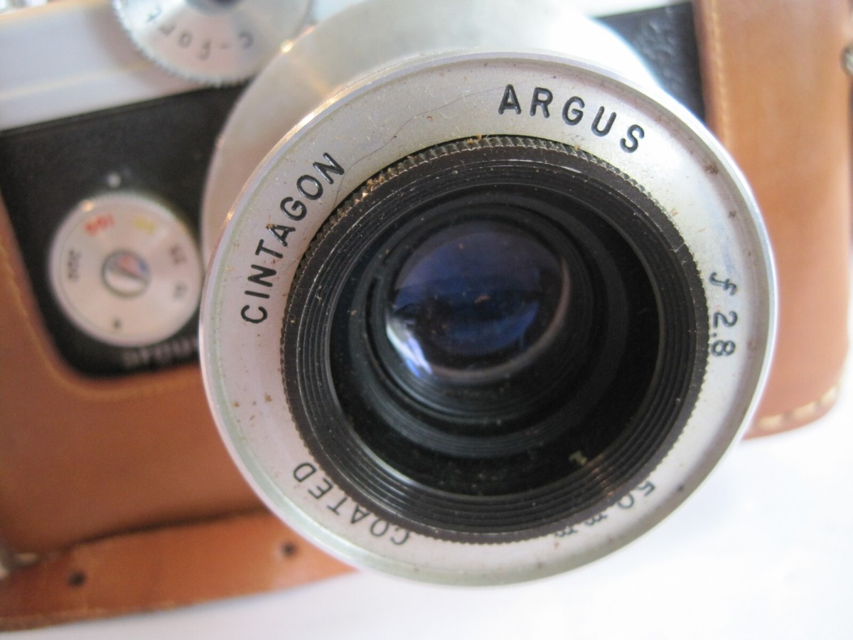 Argus Cintagon 50mm Camera Lens F2.8 Film Forty Four Camera