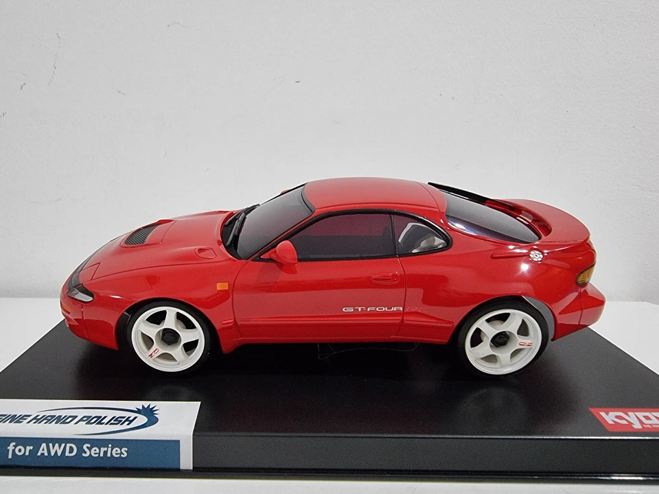 Kyosho Mini Z Body  Autoscale Toyota GT-FOUR RC WHITE MZP418R 1/27  #NEW - Image 2 of 4