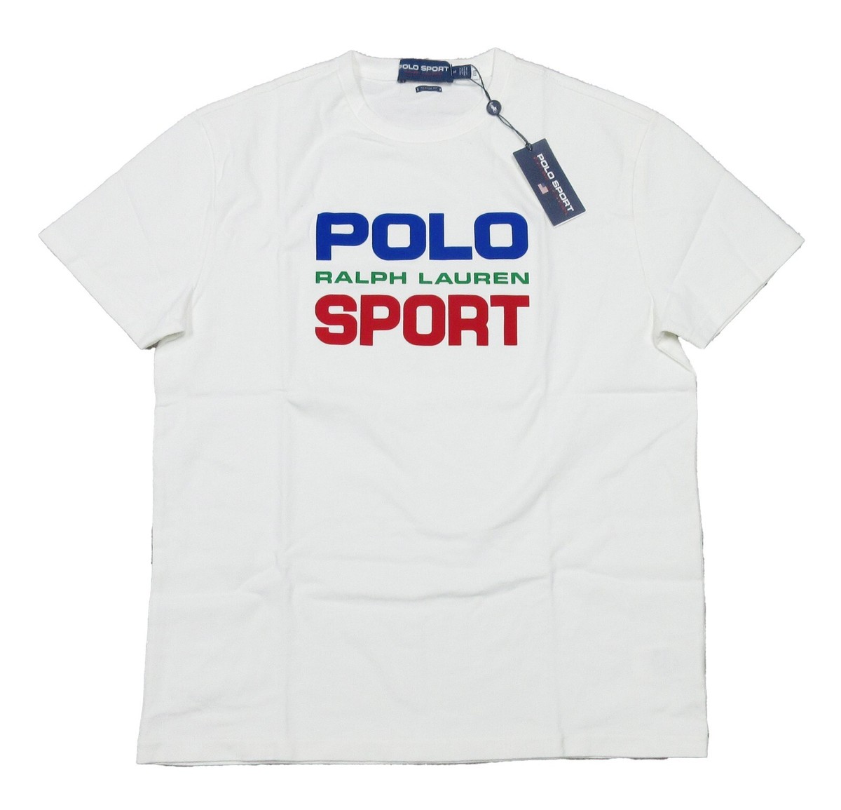 Polo Sport Ralph Lauren Men's White Logo Graphic Short Polo Sport Ralph Lauren Men's White Logo Graphic Short
