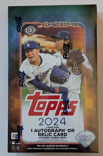 (FACTORY SEALED) 2024 TOPPS UPDATE SERIES BASEBALL HOBBY BOX