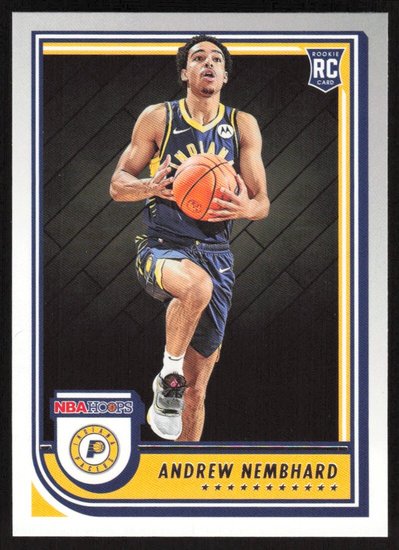 2022-23 NBA Hoops Andrew Nembhard RC #259 Indiana Pacers