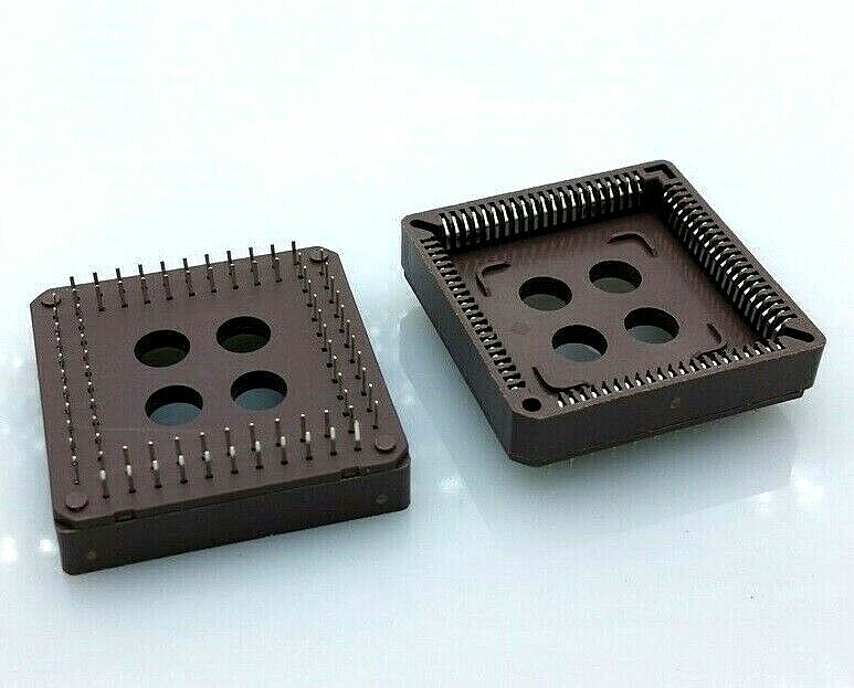 KIT 2 PEZZI ZOCCOLO PLCC 84 PIN PER PROCESSORE - Foto 9