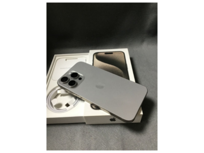 Apple iPhone 15 ProMax 256GB UNLOCKED Natura Titanium Dual SIM