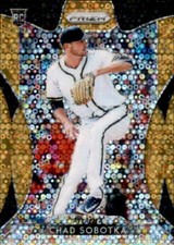 Chad Sobotka 2019 Panini Prizm Neon Orange Donut Circles Tier III #283 /150 RC