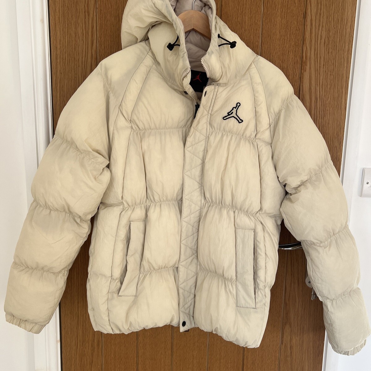 Men's Nike Jordan Essential Synthetic Fill Puffer Jacket Ivory