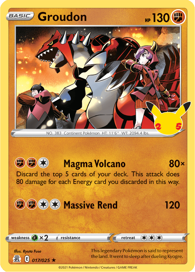 2021 Pokemon 25th Anniversary Celebrations Singles - Choose Your