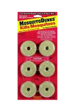 6-Pack Summit MOSQUITO DUNKS Floating Pod Kill Biological Safe 30 Day Control