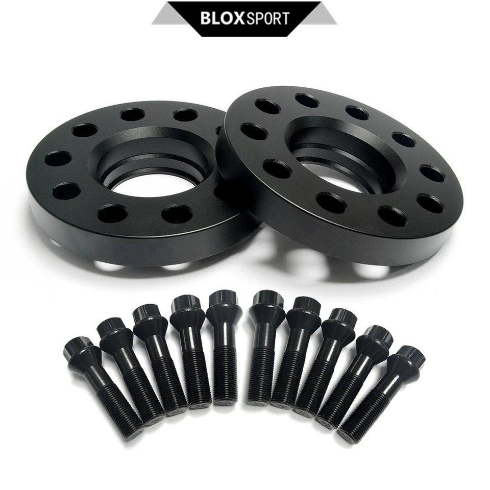 4 piezas (15 mm + 20 mm) para Mini Cooper S F56 2015-2019 espaciador de rueda + 20 piezas perno M14x1,25 Foto 3 de 4