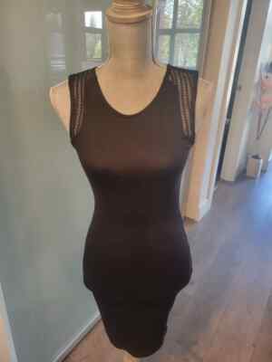 Vera Moda Xs Black Bodycon Dress Fashion Nova XXI Aritzia Asos All Saints Zara