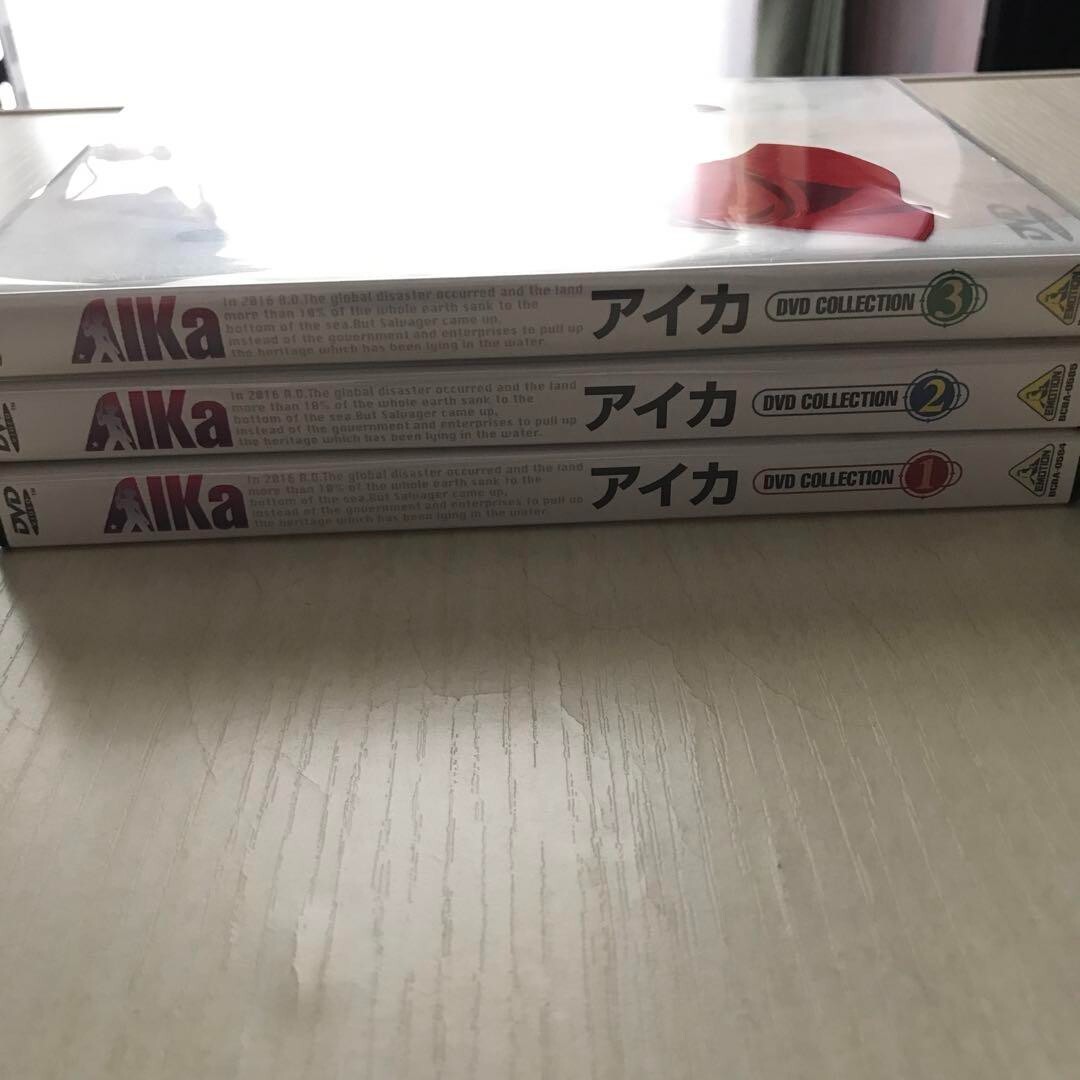 初回限定クリアカバー仕様 AIKa DVD コレクション 1 & 2& 3 初回