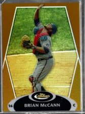 2008 Finest Refractors Gold #74 Brian McCann /50