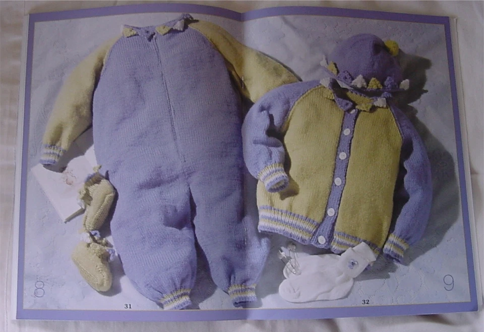 Beautiful Baby Designs KNIT Leisure Arts #3325 Knitting Patterns - Image 3 of 4