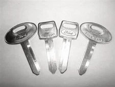 Ford Mustang NOS Door Ignition & Trunk Lock Keys 84 85 86 87 88 89 90 91 92 93 