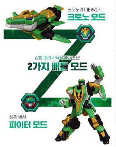 [Dino Core] Evolution 2 Mega D_Fighter KRONO Transformer Robot Change Mode Toy - Picture 4 of 6