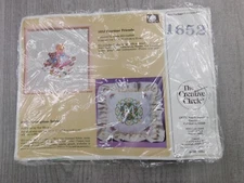 The Creative Circle Needlepoint  #1652 Playtime Friends Embroidery Craft Art