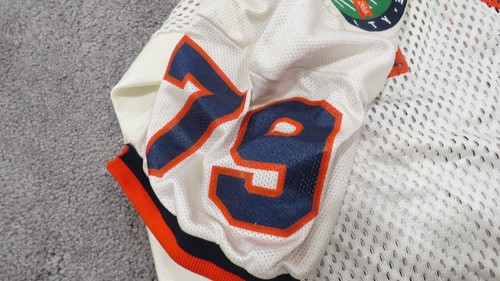 1989 Adams Syracuse Orange Game Used Worn Football Jersey NCAA 100th Patch - Picture 5 of 8
