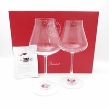 Baccarat Vega Wine Glasse Crystal Set Of 2 Chateau Baccarat With Original Box