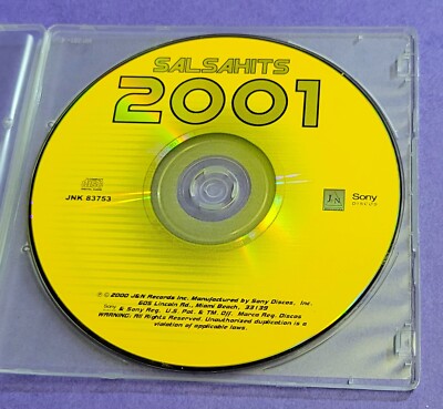 Salsahits 2001 by Various Artists (CD, Nov-2000, Sony Music Distribution)
