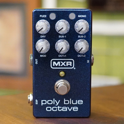 MXR Poly Blue Octave M306 Gitarreneffektpedal Fuzz Modulation Octaver