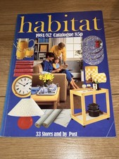 HABITAT 1981 / 1982 catalogue - INTERIOR DESIGN FURNITURE, TOYS, BEDROOM,KITCHEN