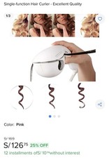 Automatic hair curler- New In Box With How To Booklet.