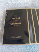 Chanel Bleu De Chanel L  EXCLUSIF  0.05 Fl Oz X12 Parfum Sample Spray